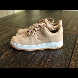 Like new Nike Womens Air Force 1 ‘07 PRM Bio Beige